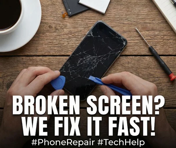 Broken screen? Wireless Inc fixes phones fast in Phenix City, AL