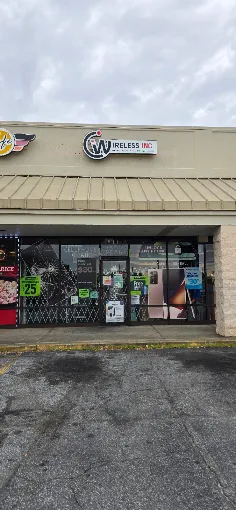 Wireless Inc shop exterior at 2911 Airport Thruway, Columbus, GA 31909